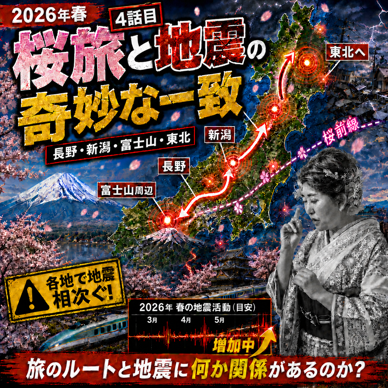 桜旅と地震の予兆、私が見た日本列島のエネルギーその4