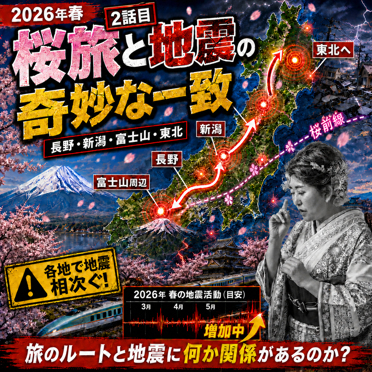 桜旅と地震の予兆、私が見た日本列島のエネルギーその2